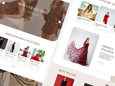 Fashion website elementor fashion online store ui ui design wordpress