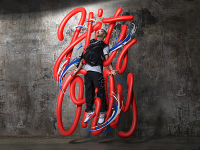 Adidas x Charlie Chales adidas calligraphy illustration lettering sneakers typo typography