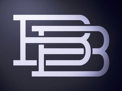 Broken Board Logo brand logo monogram typography vector