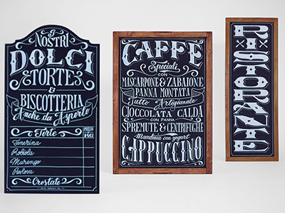 Blackboards blackboard davide hand handmade lettering pagliardini typography