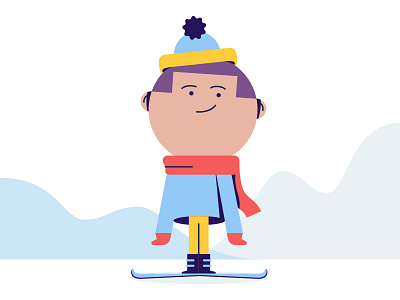 Skier character