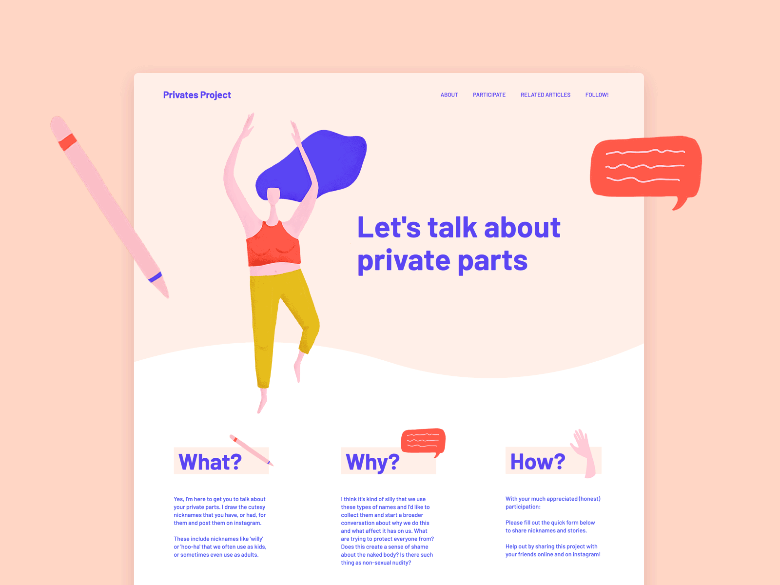 Web Design | Privates Project