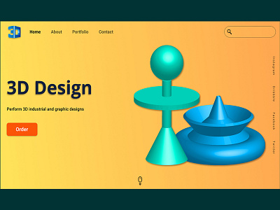 3D design website