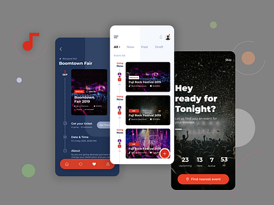 Event management app #uidesign. Dark and Bright theme. app app design app designer app ui app ui ux best app design eventmanagementapp eventmanagementappui figma figma ui ux graphic design graphic ui graphicuiux mobile ui ui designer uiux userexperience userinterface wonderful ui