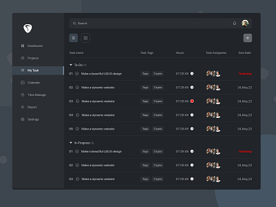 Time Management app UI/UX Design - Task page ui design app uiux daily ui challenge dashboard ui dashboard uiux figma design figma ui figma uiux graphic design graphic ui task app ui task management app ui task page uiux time management app ui ui ui designer ui inspiration ui ux uiux challenge user experience user interface