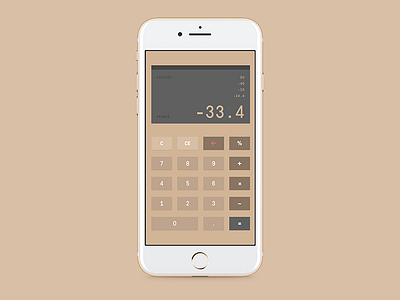 Daily UI #4 calculator dailyui digital interface product ui