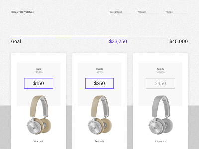 Crowdfunding crowdfunding dailyui digital headphones interface payment product tracker ui