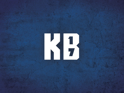 KB 17 kb sports logo monogram baseball cubs chicago kris bryant