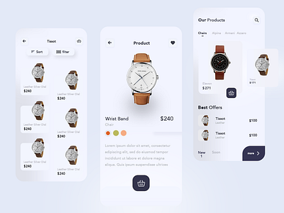 UI design - Watch APP