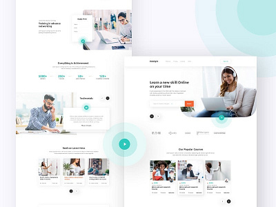 Education Landing page