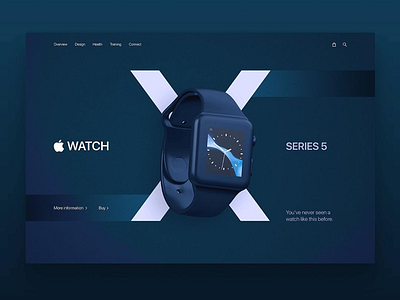 ‏⌚️Dark Apple Watch Landingpage design animation app apple apple watch branding design form forms illustration login logo sign in sketch typography ui uiux ux vector web website