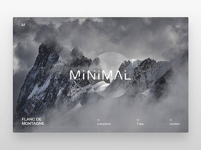 Minimal Vol.2 Landingpage Concept . animation app design form forms illustration login sign in ui uiux ux web