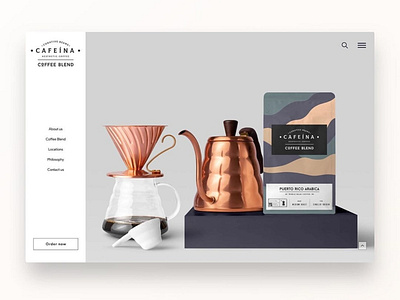 Cafeina Coffe Brand animation app coffee design form forms illustration login sign in sketch uiux ux vector web