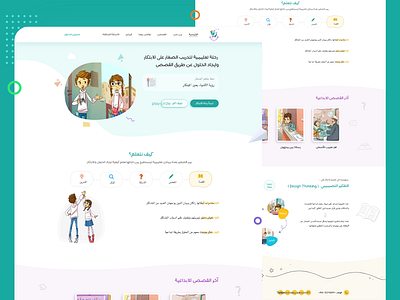 Rayya Sites : Web Landing Page Concept 3d animation app branding design form forms graphic design illustration kids login logo sign in sketch typography ui uiux ux vector web