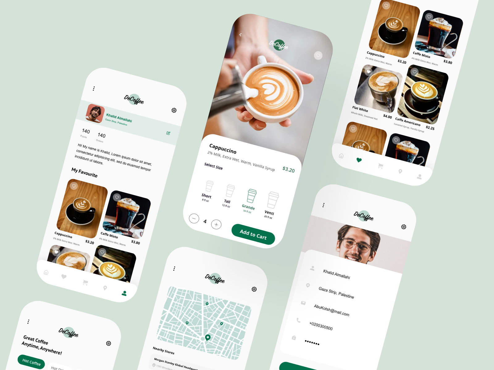 Coffee Order App by Khalid Almallahi on Dribbble