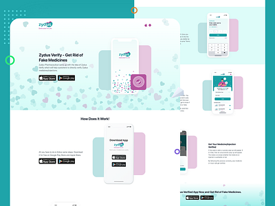 Zydus Sites : Web Landing Page