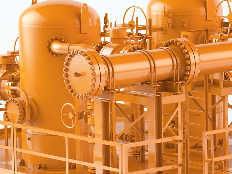 Tubes and Tubes and Tubes tubes industrial c4d modeling rendering orange 3d cinema4d