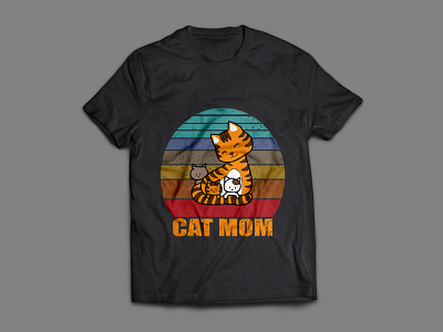 Cat Mom T-shirt