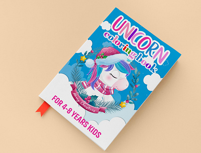 Unicorn Coloring Book coloring book coloring page kdp cover unicorn coloring book