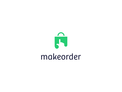 Makeorder Logo Design bag hand logo make order restaurant shop