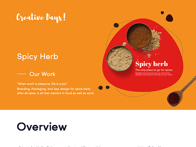 Spicy Herb animation app branding design illustration logo minimal typography ux vector