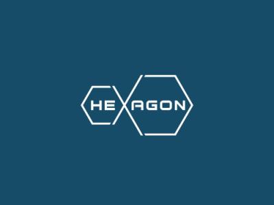 hexagon branding design logo