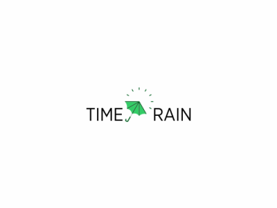 timeRAIN design illustrator logo vector