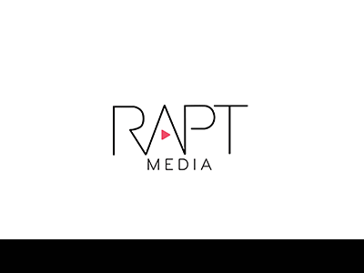 Rapt Media Logo Animation animation diving board logo motion design play button