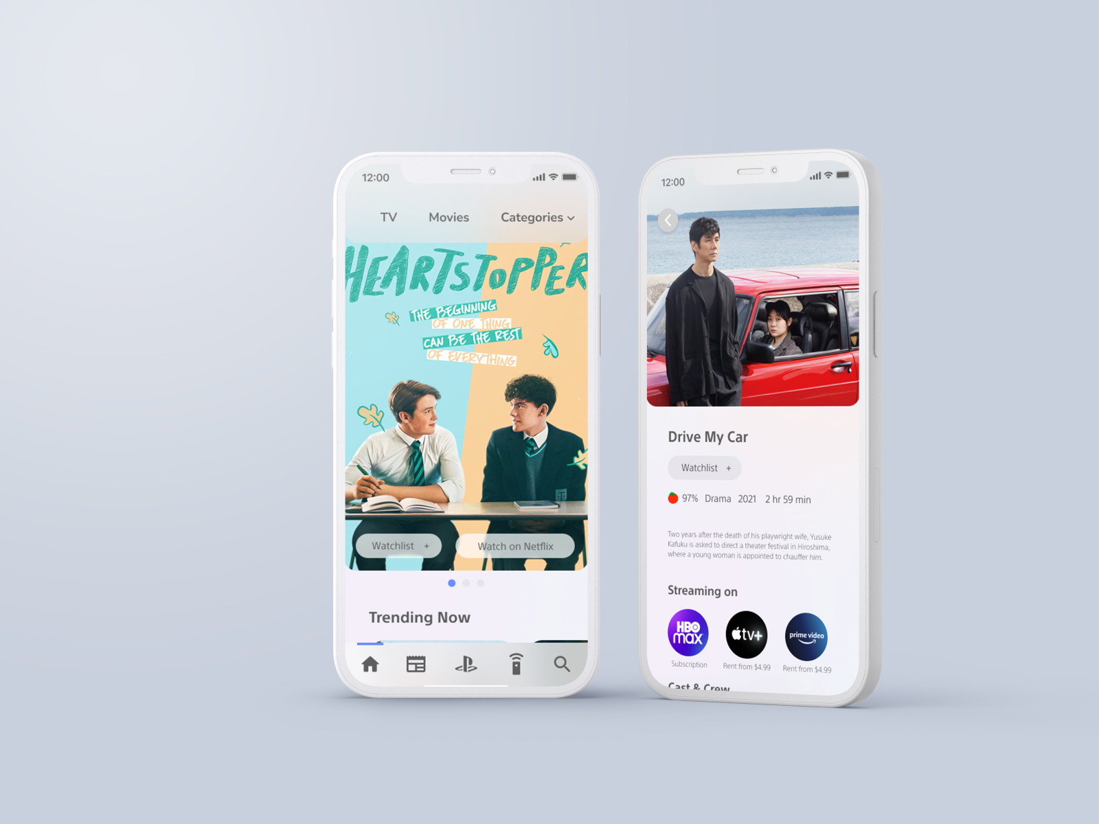 Smart TV app by Calvin S on Dribbble