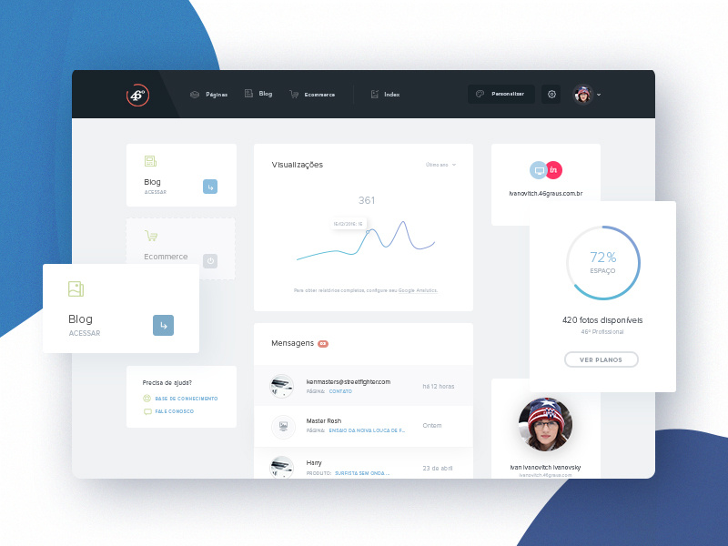 Dribbble - dashboard-shot-v1.jpg by Guilherme Kerber