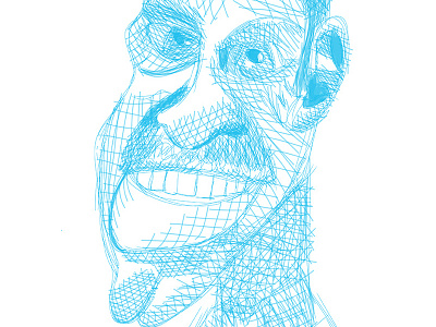 Rough Dr. Phil Sketch. adobeideas caricature dr phil draw drawing photoshop rough sketch sketching vector