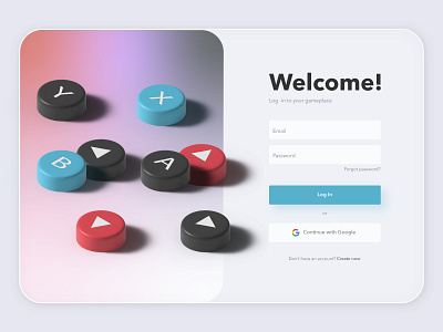 Sign Up Page 3d 3d art adobe art clean daily dailyui dailyuichallenge design gradient graphic design illustration log in minimal sign up ui ui design ux web website