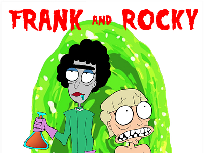 Fank N' Rocky and bandages morty movie picture portal rick sanchez science show smith