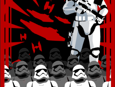 Enlistment Poster advertisement blue dark empire enlist enlistment first flyer galactic galaxy order poster recruit recruitment red side star stormtroopers troopers wars