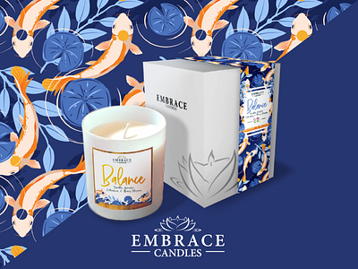 Balance Label Breakdown branding candle candles design flat illustration label label design label mockup package design package mockup packaging packaging design pattern pattern design product