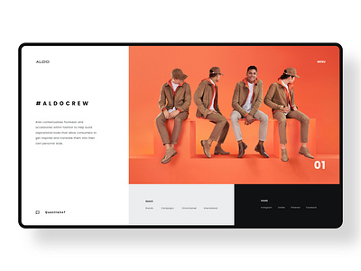 ALDO Website Concept