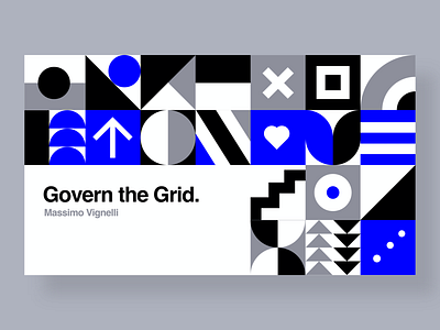 Govern the Grid adobe design grid design illustrator inspiration ui design web design web site design