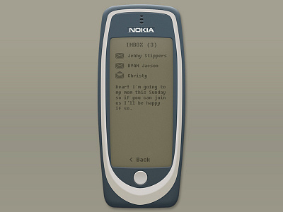 Nokia3310 Fullscreen Free Mockup 3310 cellphone freebie mockup nokia smartphone