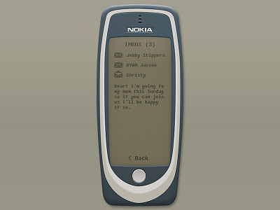 Nokia3310 Fullscreen Free Mockup