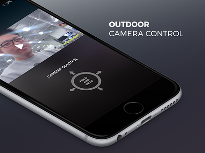 Outdoor camera control app