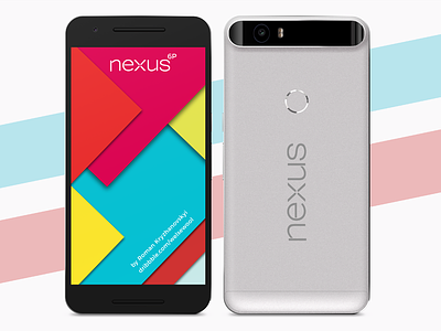 Nexus 6P Freebie PSD Mockup 6p android android marshmallow free freebie mockup nexus nexus 6p