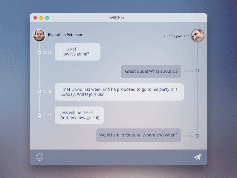 WillChat chat desktop macos software