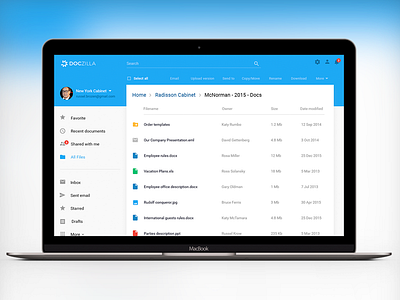 Document Management system material design document management material