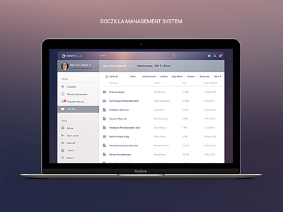 Document Management system design document management web