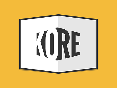 Kore logotype logo logotype vector