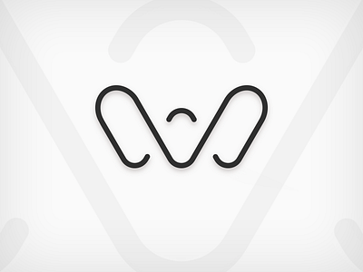 Wave Logo logo shape symbol vector w wave