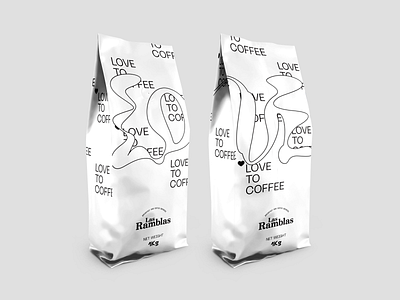 Love to coffee packaging design