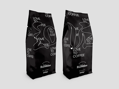 Love to coffee packaging design