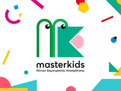 masterkids logo by Cursor Design Studio colors cursordesign cursordesignstudio design graphic graphicdesign icon identity illustration kids kids illustration learn logo play playful playful logo