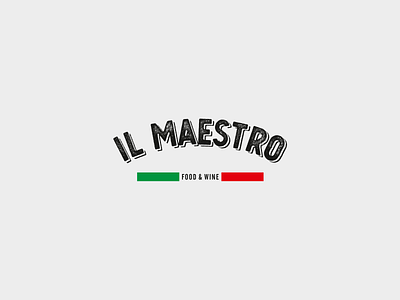 il maestro branding cursordesign cursordesignstudio design food graphic graphicdesign identity italian italian food italian restaurant logo minimal restaurant typography wine